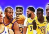 NBA季后赛首轮，詹姆斯30+三双湖人加时力克太阳